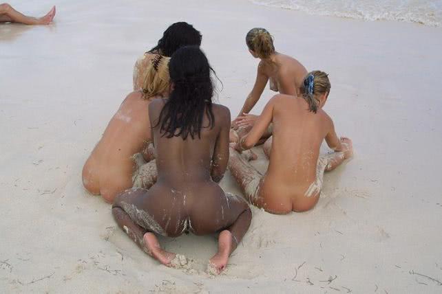 sex orgy on the beach