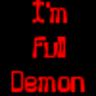 i\'m full demon