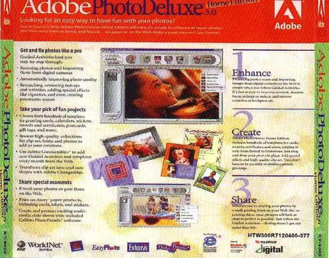 Adobe Photodeluxe3 Back