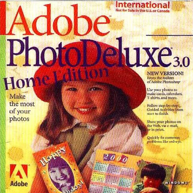 Adobe Photodeluxe3 Front