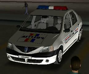 Dacia Logan politie