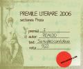 premiile literare cafeneua 2006