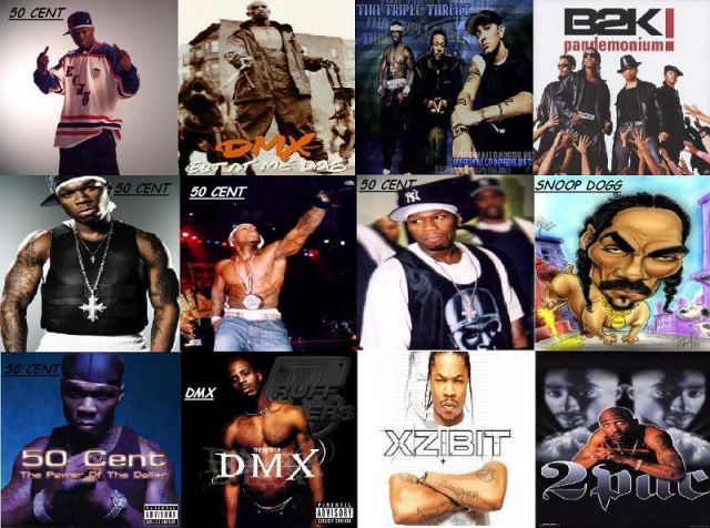 50Cent & 2Pac & DMX & Snoop Dogg