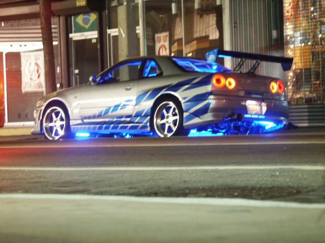 The Fast And The Furious 2 Nissan Skyline GTR V Spec