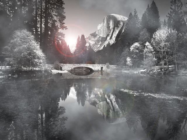 Yosemite   Fog
