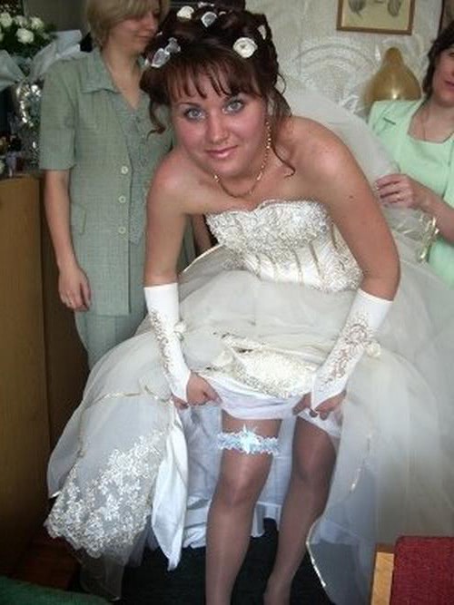 wedding oops upskirt voyeur peeks skirt