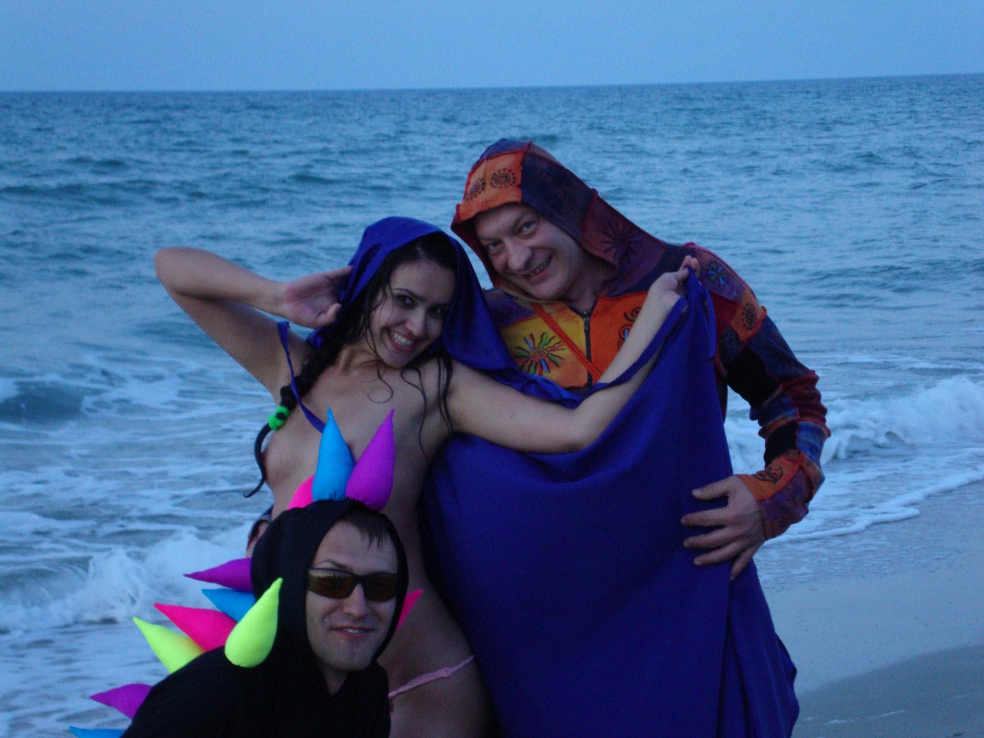 pizda si cur gata de actiune pe plaja femei