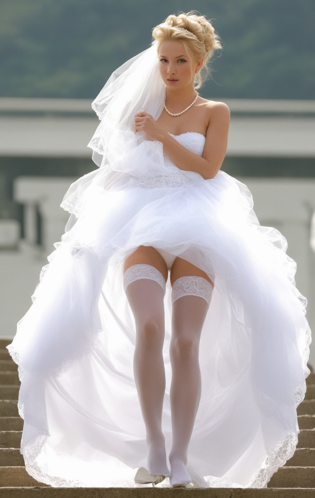 wedding oops upskirt voyeur ascunsa