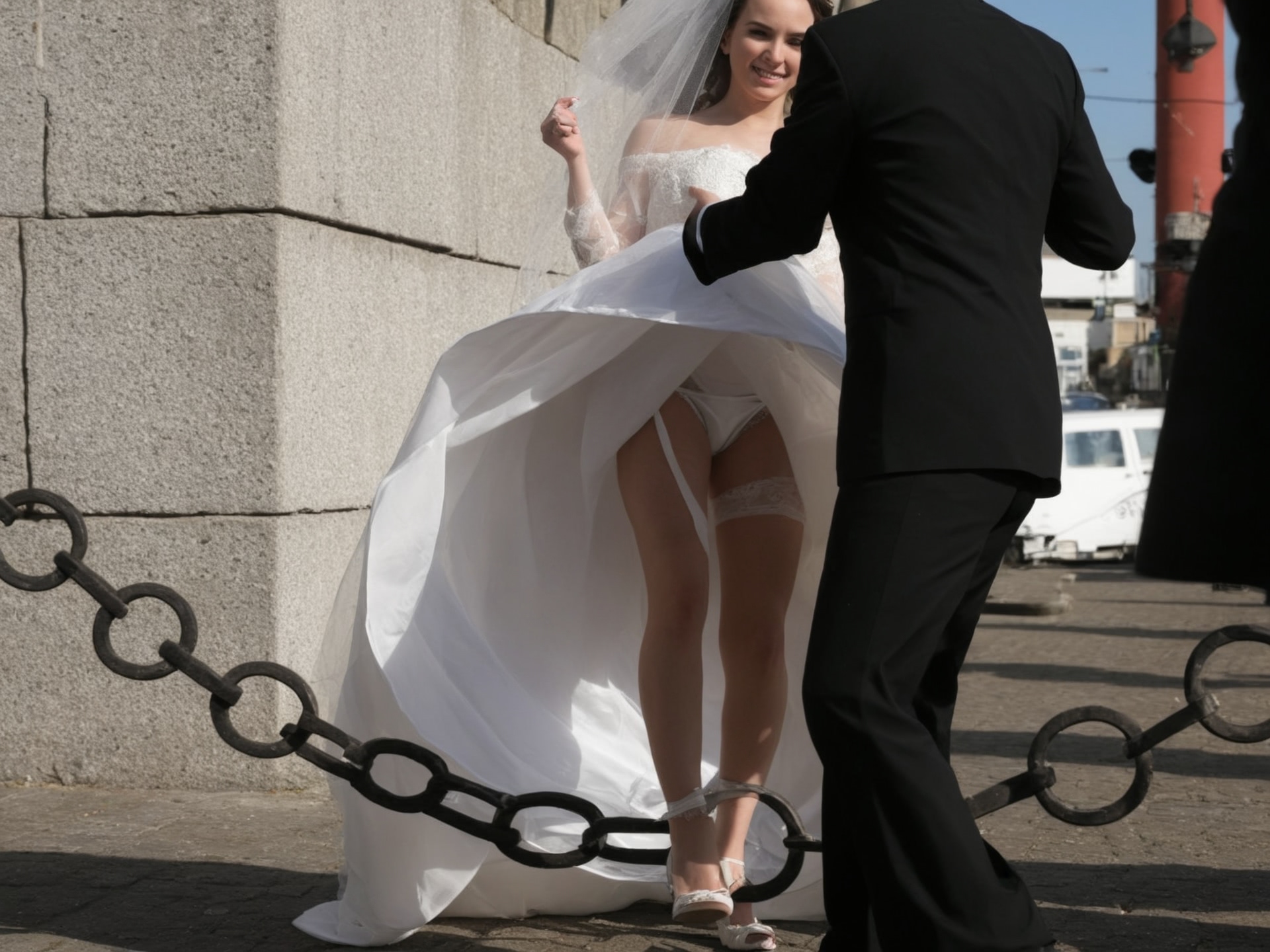 wedding oops upskirt voyeur peeks upskirtphoto